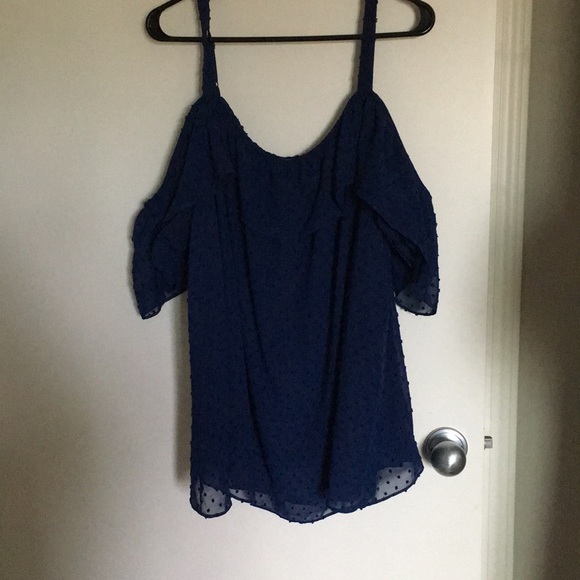 Navy Blue Top - Picture 2 of 2